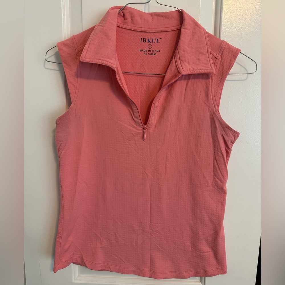 Ibkul sleeveless polo